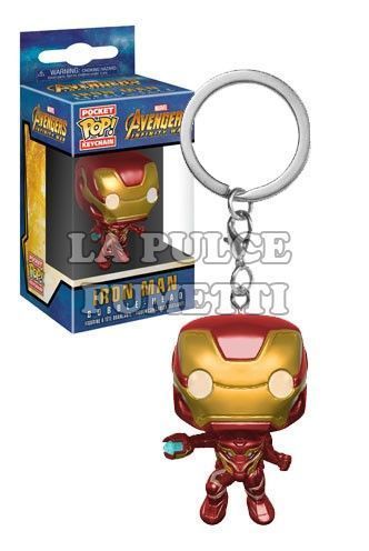 AVENGERS INFINITY WAR: IRON MAN - POP FUNKO POCKET KEYCHAN 4 CM